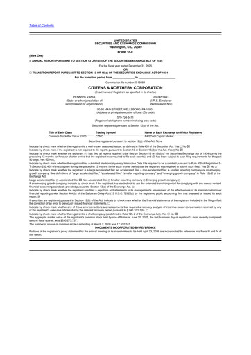 Miniature Citizens & Northern Corp 10-K Rapport annuel 2025