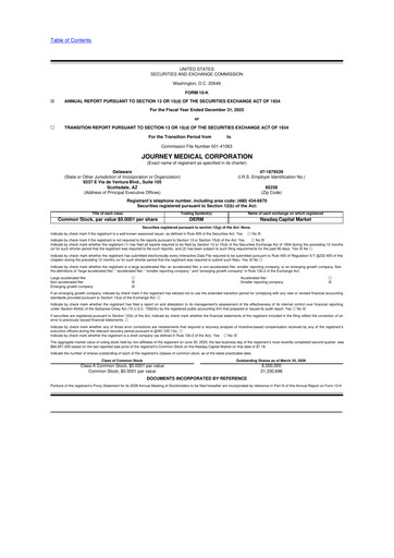 Miniature Journey Medical 10-K Rapport annuel 2025