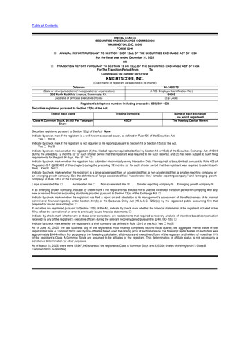 Thumbnail Knightscope 10-K Annual Report 