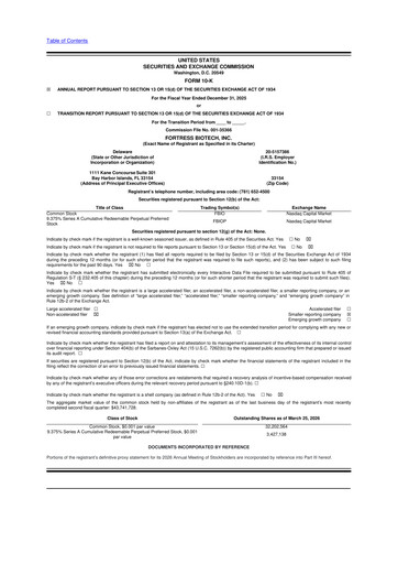 Thumbnail Fortress Biotech
 10-K Annual Report 2025