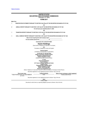 Miniature Kaixin Holdings 20-F Rapport annuel 2025