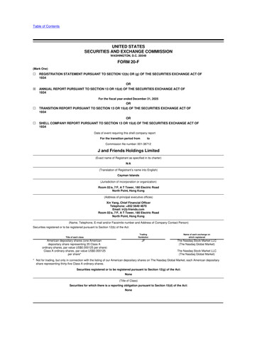Thumbnail Pintec Technology 20-F Annual Report 