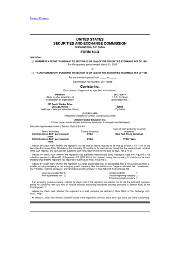 Thumbnail Adtalem Global Education
 10-Q Quarterly Report FY 