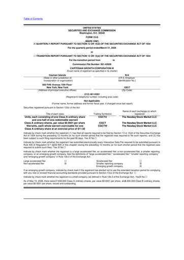 Miniature Factorial Energy 10-Q Rapport trimestriel 2026 