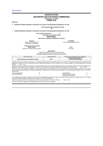 Thumbnail Hut 8 10-Q Quarterly Report FY2026 