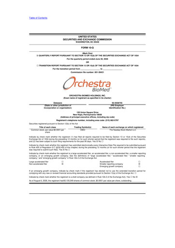 Thumbnail Orchestra BioMed  10-Q Quarterly Report FY2026 