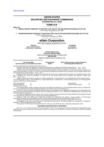 Thumbnail eGain 10-K Annual Report 2026