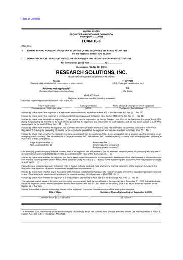 Thumbnail Research Solutions 10-K Annual Report 2026