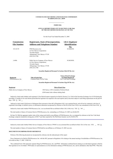 Thumbnail TXNM Energy 10-K Annual Report 