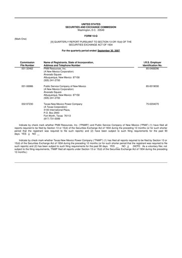 Thumbnail TXNM Energy 10-Q Quarterly Report FY 