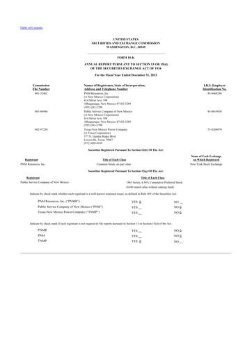 Thumbnail TXNM Energy 10-K Annual Report 