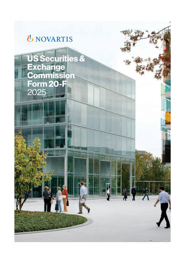 Thumbnail Novartis 20-F Annual Report 2025