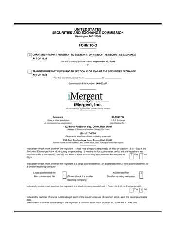 Vorschaubild Crexendo 10-Q Quartalsbericht  