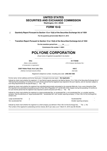 Vorschaubild Avient 10-Q Quartalsbericht 2015 