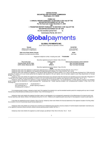 Thumbnail Global Payments 10-K Annual Report 2025