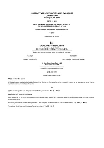 Vorschaubild DSS, Inc. (Document Security Systems) 10-Q Quartalsbericht  