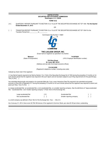 Thumbnail Spire Inc. 10-Q Quarterly Report FY2014 