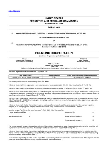 Thumbnail Pulmonx 10-K Annual Report 