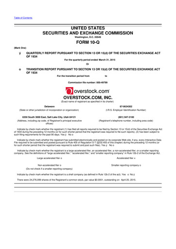 Thumbnail Bed Bath & Beyond 10-Q Quarterly Report FY2015 
