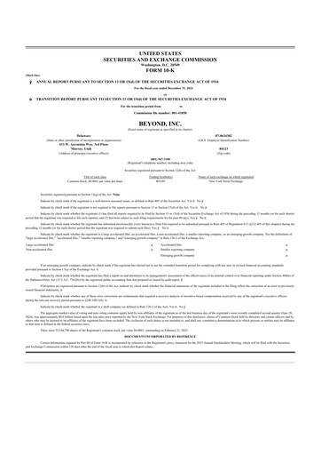 Thumbnail Beyond, Inc. 10-K Annual Report 2024