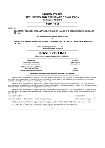 Thumbnail Travelzoo 10-Q Quarterly Report FY2014 