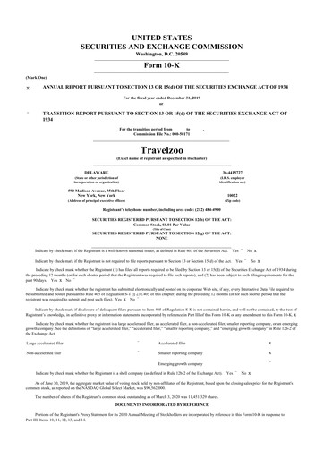 Thumbnail Travelzoo 10-K Annual Report 2019