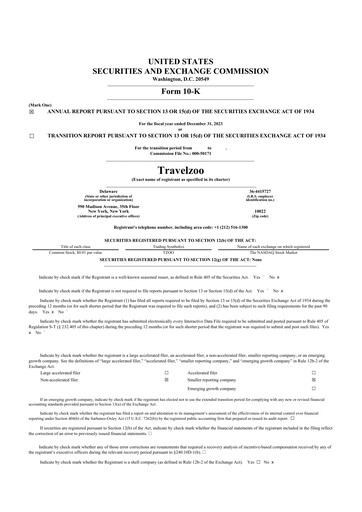 Thumbnail Travelzoo 10-K Annual Report 2023