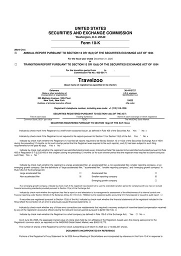 Thumbnail Travelzoo 10-K Annual Report 2025