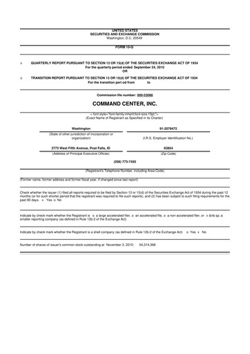 Thumbnail HireQuest 10-Q Quarterly Report FY 