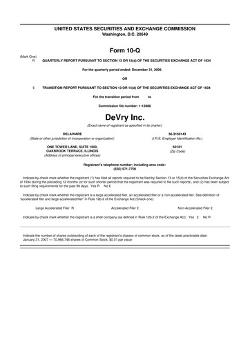 Miniature Adtalem Global Education
 10-Q Rapport trimestriel  