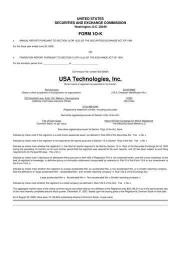 Thumbnail Cantaloupe 10-K Annual Report 