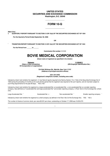 Miniature Apyx Medical 10-Q Rapport trimestriel  