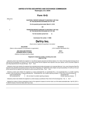 Miniature Adtalem Global Education
 10-Q Rapport trimestriel  