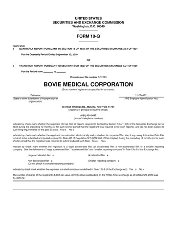 Miniature Apyx Medical 10-Q Rapport trimestriel  