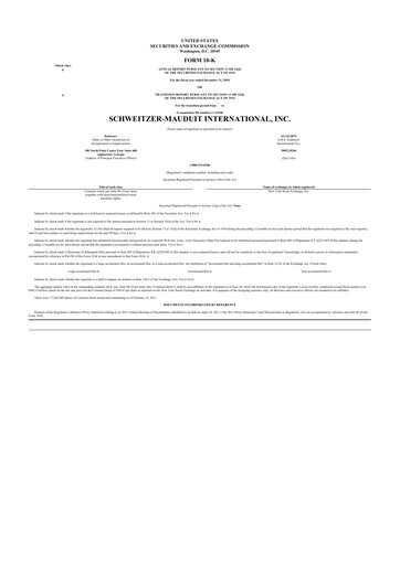 Miniature Mativ Holdings 10-K Rapport annuel 