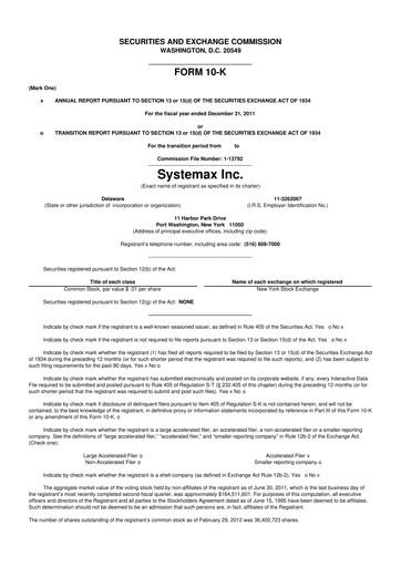 Thumbnail Global Industrial Company 10-K Annual Report 2011