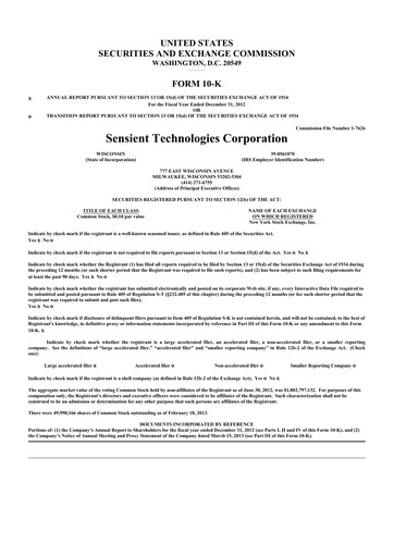 Vorschaubild Sensient Technologies
 10-K Jahresbericht 2012