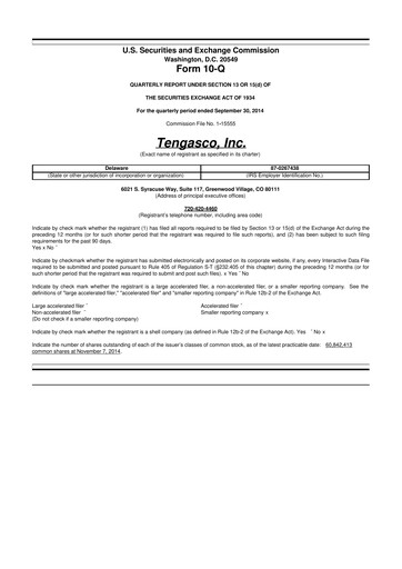 Vorschaubild Riley Exploration Permian 10-Q Quartalsbericht 2014 