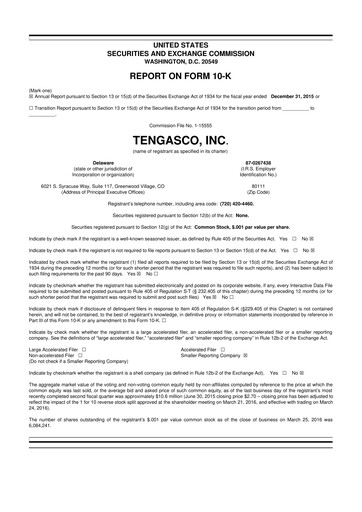 Vorschaubild Riley Exploration Permian 10-K Jahresbericht 2015