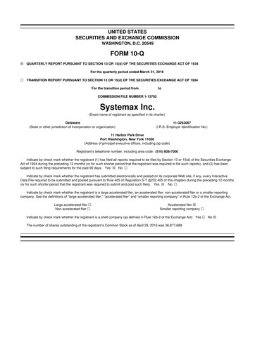 Thumbnail Global Industrial Company 10-Q Quarterly Report FY2016 
