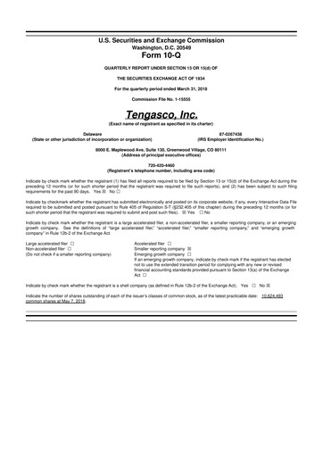 Vorschaubild Riley Exploration Permian 10-Q Quartalsbericht 2018 