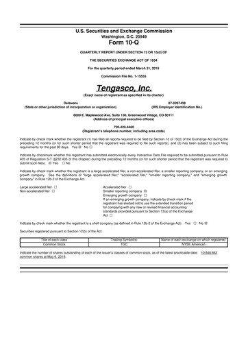 Vorschaubild Riley Exploration Permian 10-Q Quartalsbericht 2019 