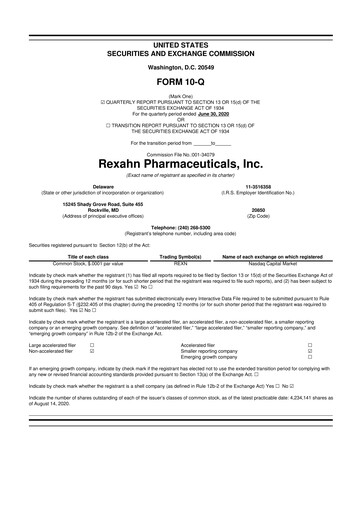 Thumbnail Opus Genetics 10-Q Quarterly Report FY2020 