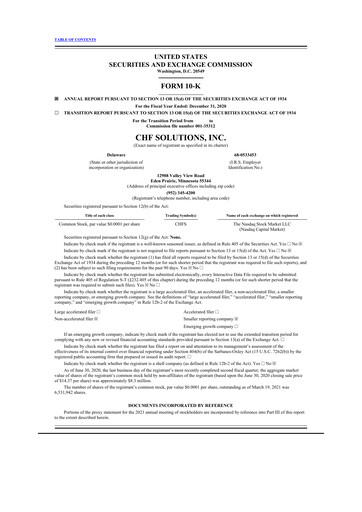 Vorschaubild Nuwellis 10-K Jahresbericht 2020