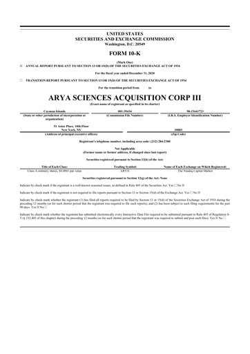 Thumbnail Nautilus Biotechnology 10-K Annual Report 2020