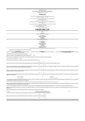 Thumbnail Credicorp 20-F Annual Report 2022