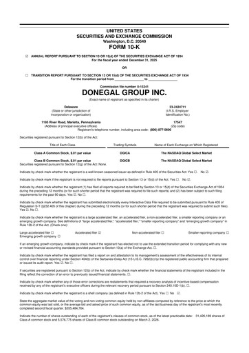 Thumbnail Donegal Group 10-K Annual Report 2025