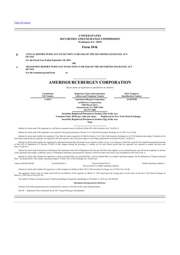 Thumbnail Cencora 10-K Annual Report 2016