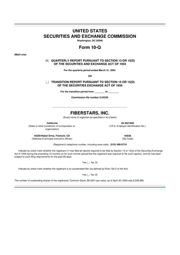 Miniature Energy Focus 10-Q Rapport trimestriel  