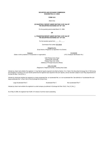 Miniature OPKO Health
 10-Q Rapport trimestriel  